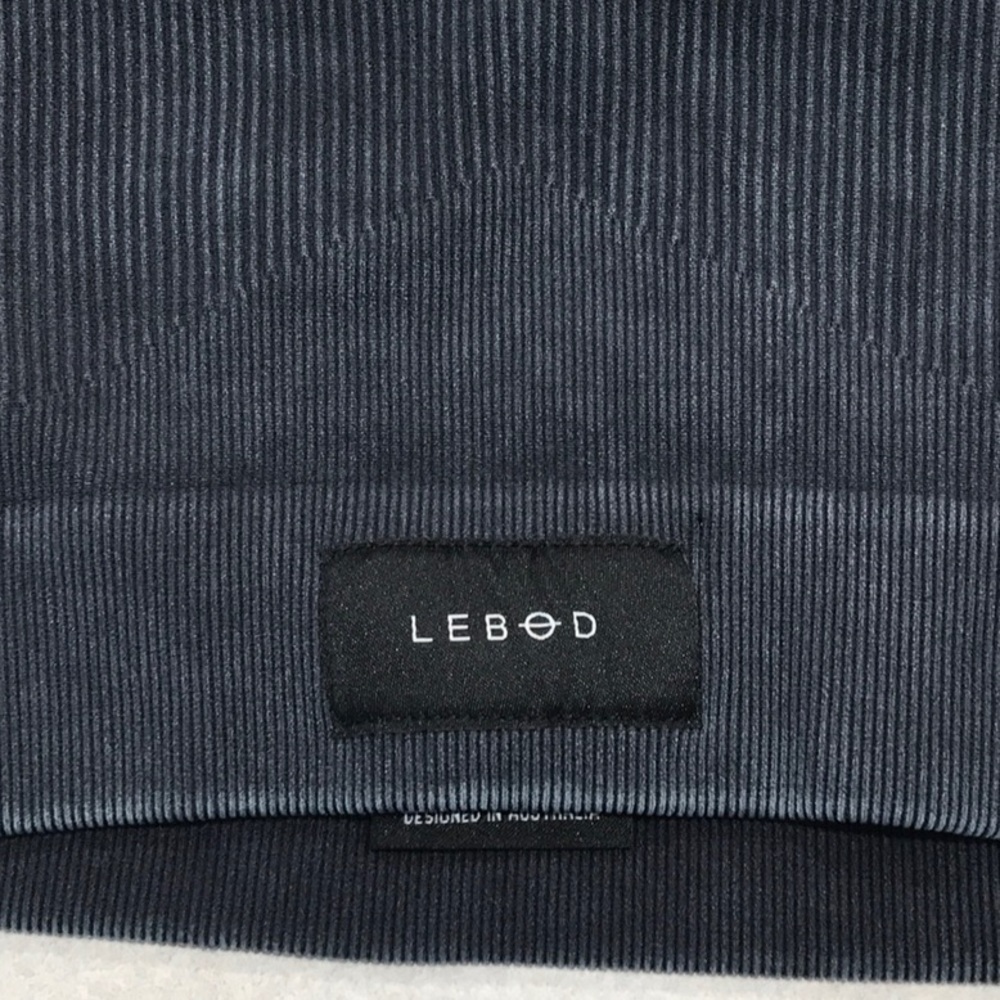 Lebod Cropped Rib Athletic Shirt - Picture 3 of 6